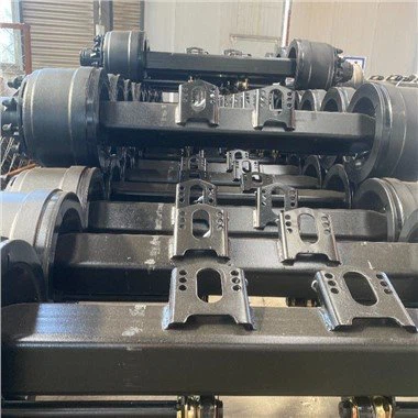 Kuorma-auton perävaunun akseli